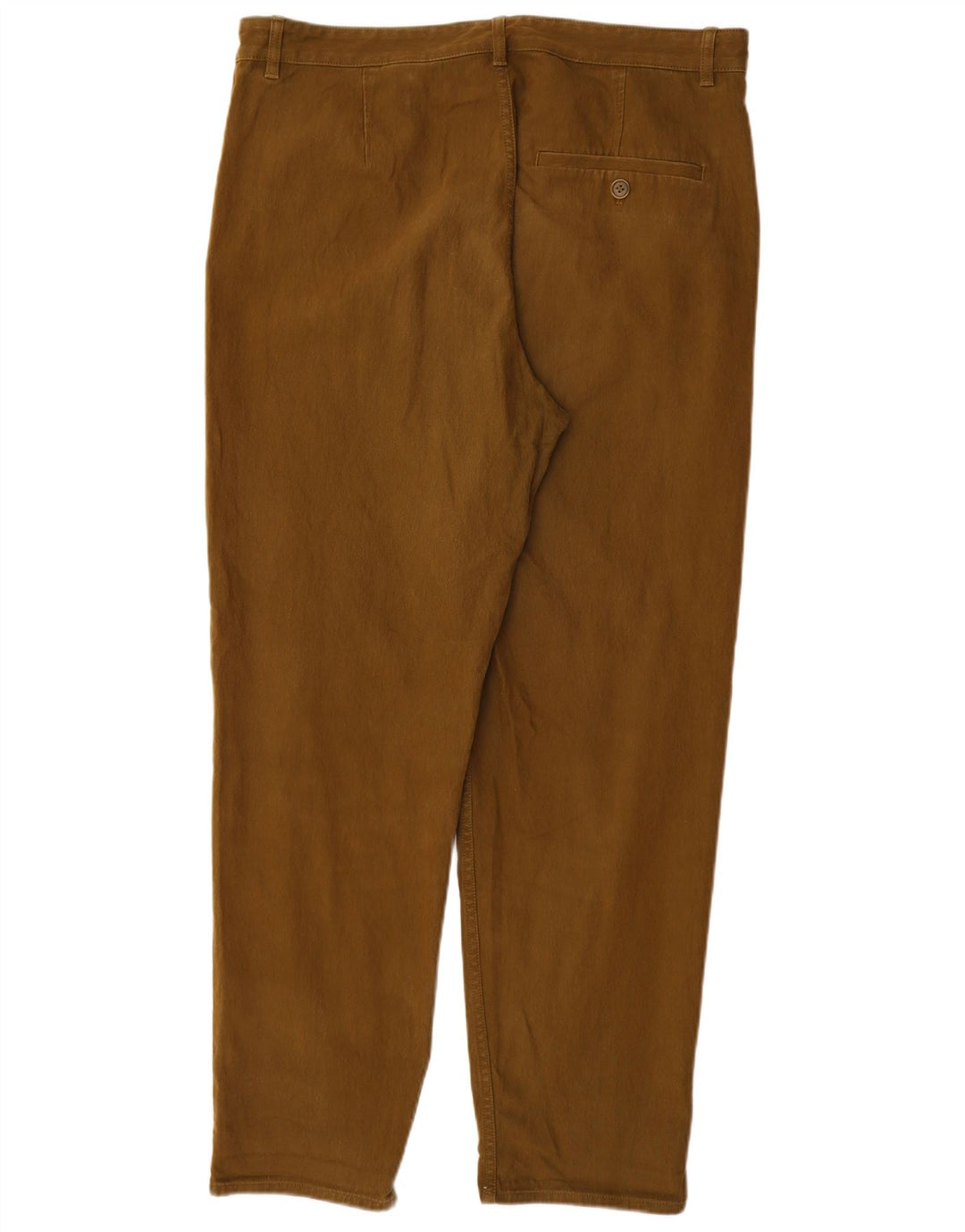 COS Pantaloni chino conici pentru femei EU 44 XL W38 L30 Kaki Bumbac