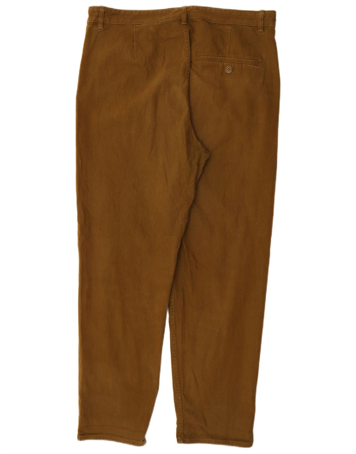 COS Pantaloni chino conici pentru femei EU 44 XL W38 L30 Kaki Bumbac