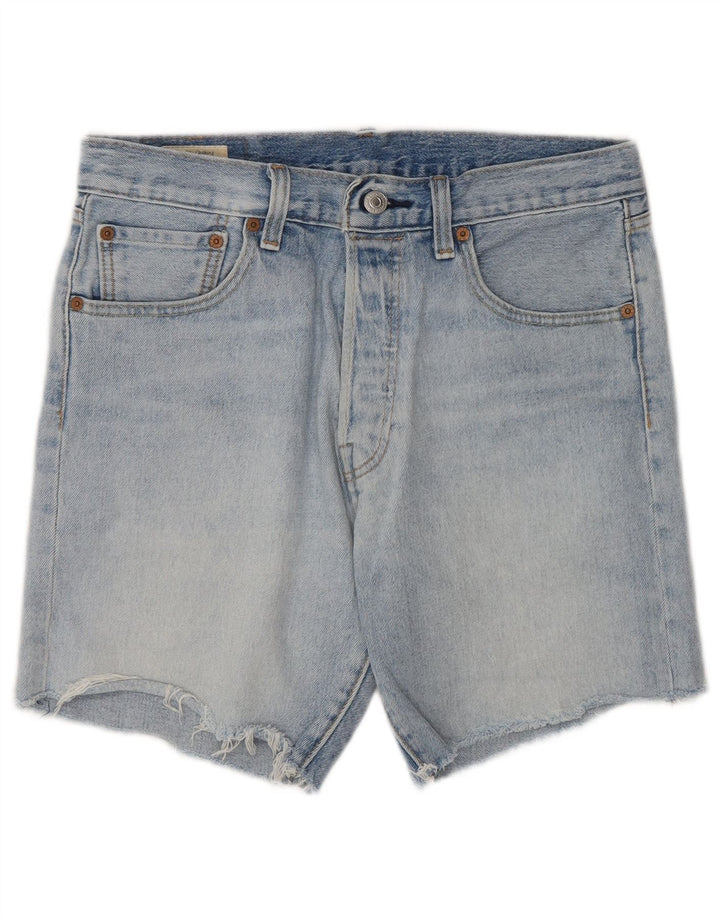 Pantaloni scurți Levi's 501 Denim W31 Medium Blue Bumbac