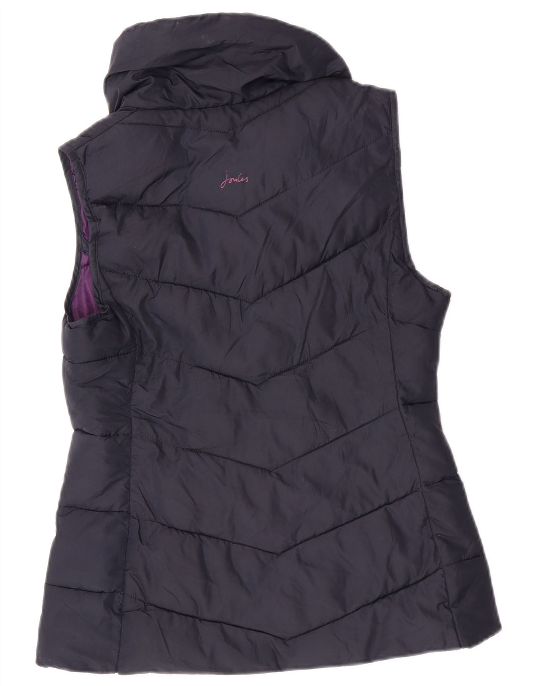 Gilet căptușit pentru femei Joules UK 10 Mic, albastru, poliester