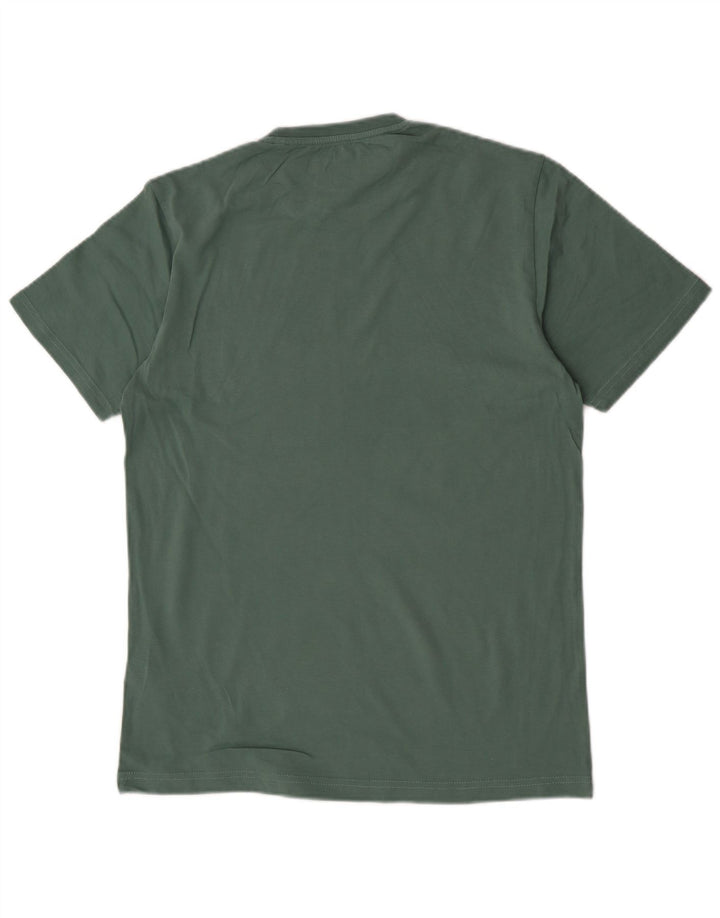 Tricou grafic pentru bărbați Penguin Top mare din bumbac verde