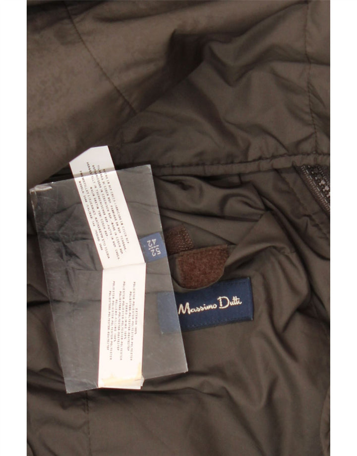 Gilet captusit Massimo Dutti pentru bărbați EU 52, mare, gri, poliester