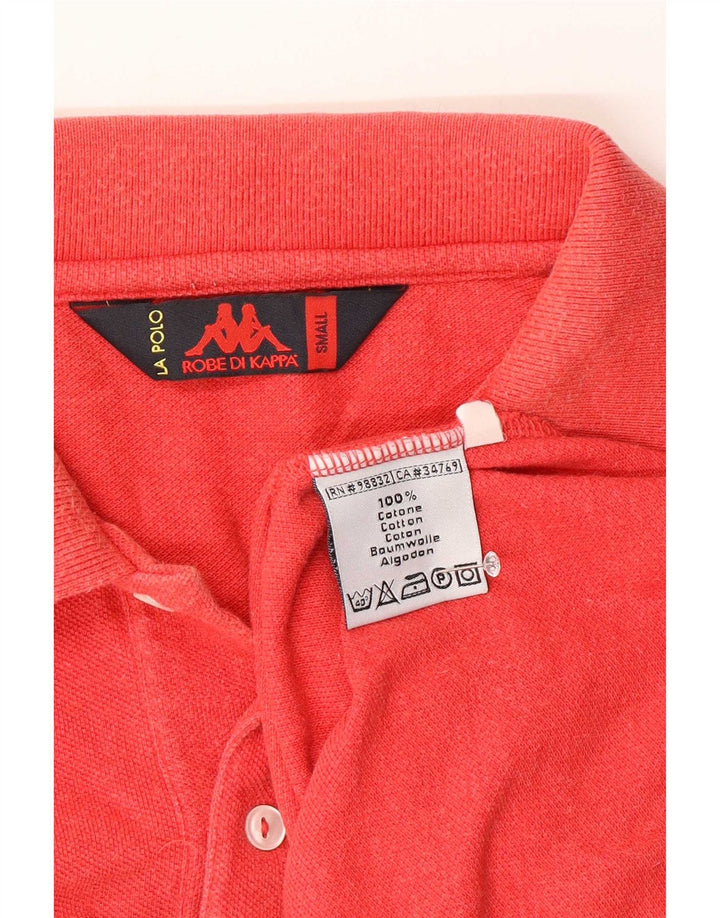 Cămașă polo pentru bărbați Kappa Bumbac roșu mic