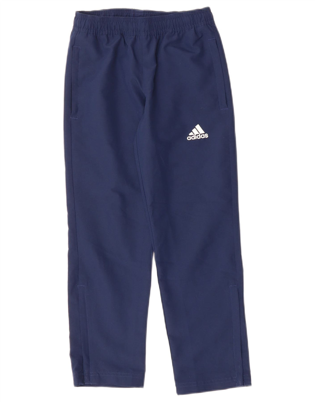 Pantaloni de trening ADIDAS Aeroready pentru baieti 7-8 ani poliester bleumarin