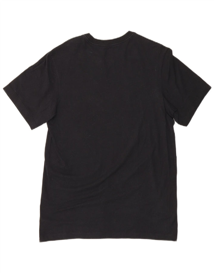 Tricou grafic Nike pentru bărbați Top mic, negru, bumbac