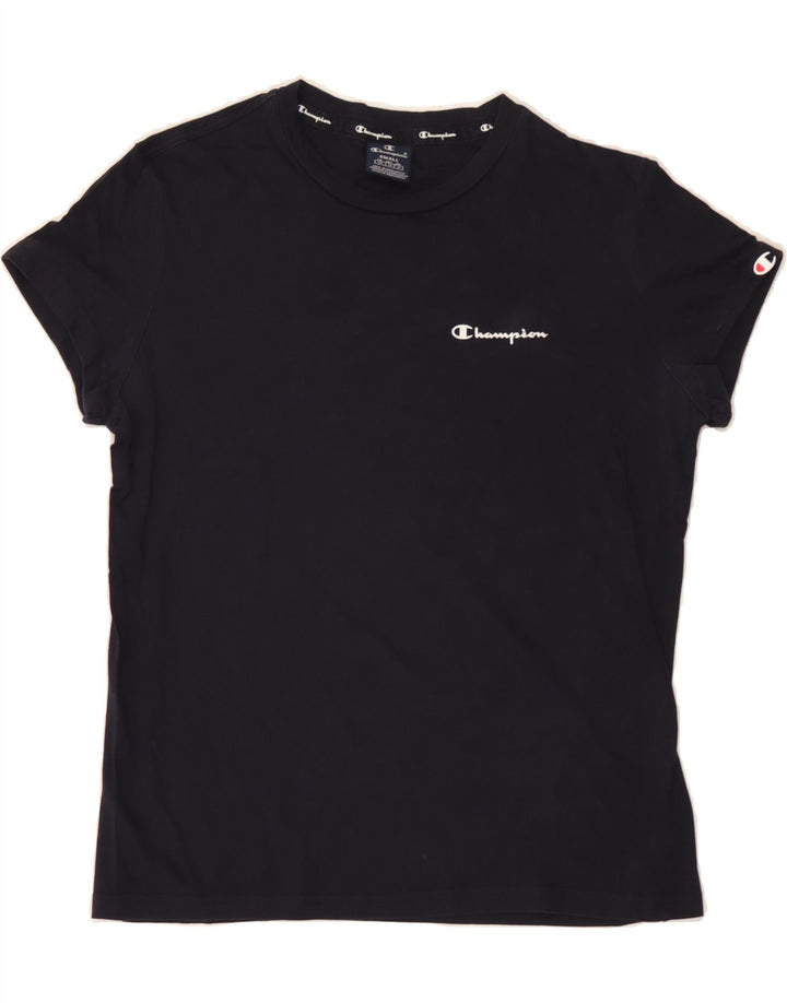 CHAMPION Mens T-Shirt Top Small Navy Blue Vintage Champion and Second-Hand Champion from Messina Hembry 
