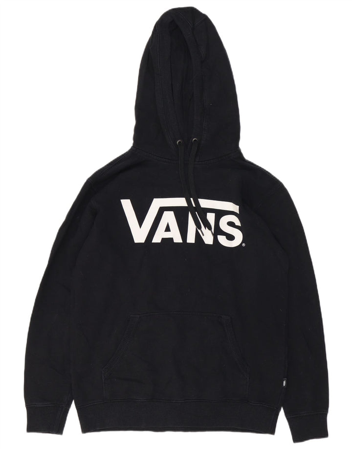 Pulover Vans Graphic pentru bărbați, bumbac mic, negru