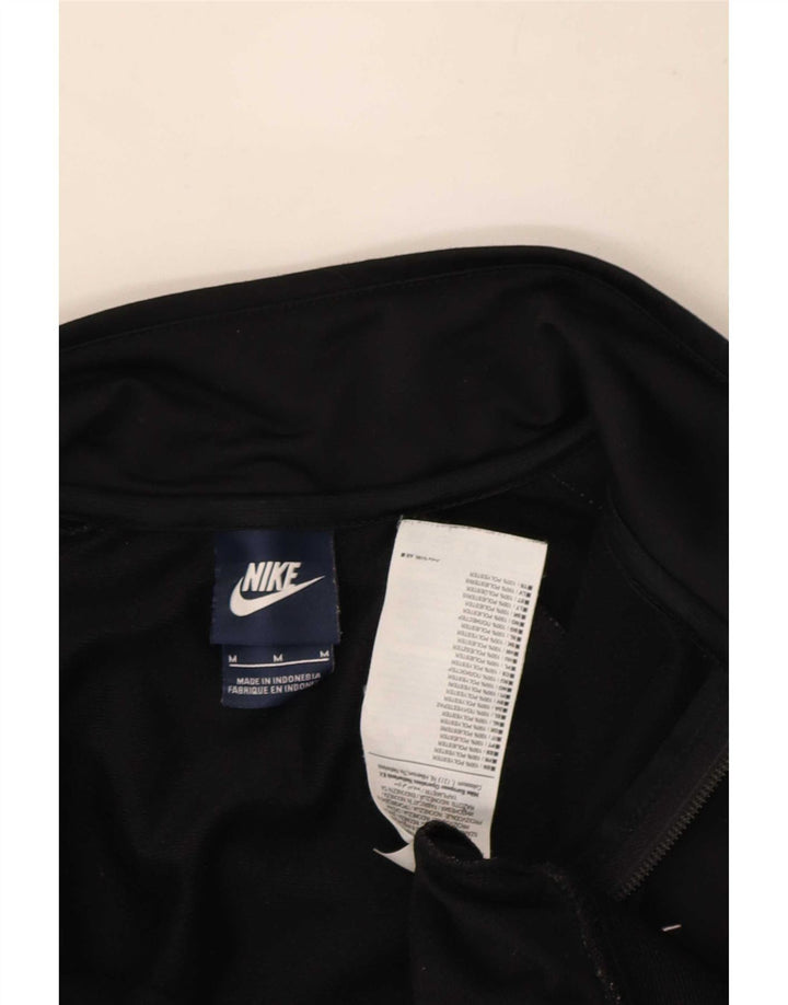 Jachetă de trening pentru bărbați Nike, negru mediu, poliester bloc de culoare