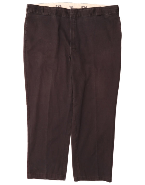 Pantaloni chino drepți pentru bărbați Dickies 874 Original Fit L40 L29 negru