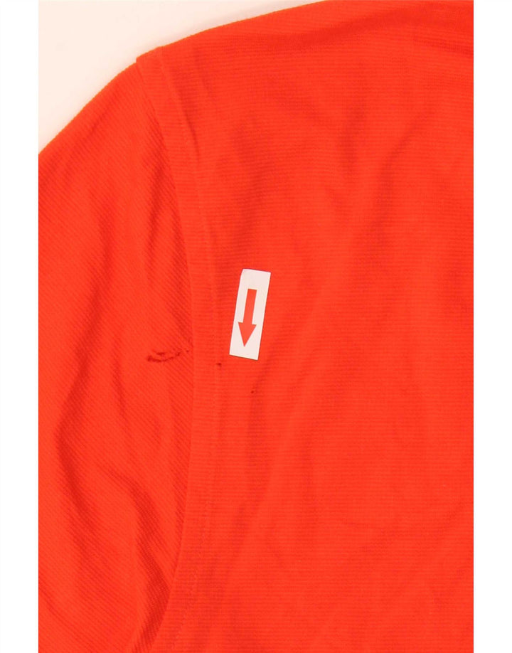 Tricou polo Lacoste pentru bărbați mărimea 5 mare bumbac portocaliu