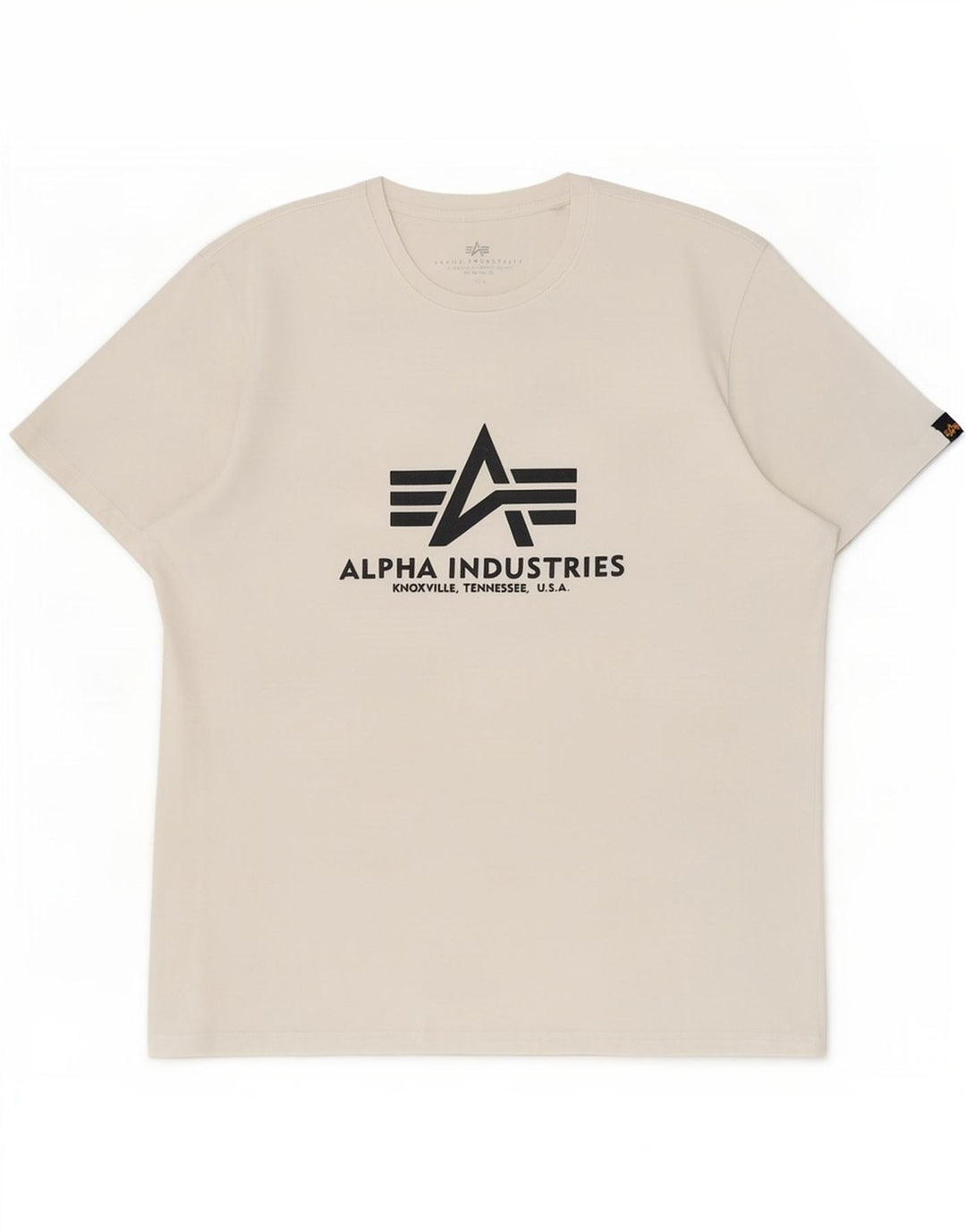 Tricou grafic Alpha Industries pentru bărbați Top mare alb