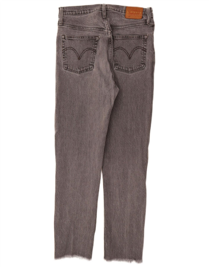 Blugi drepti 501 pentru femei Levi's W28 L28 bumbac gri