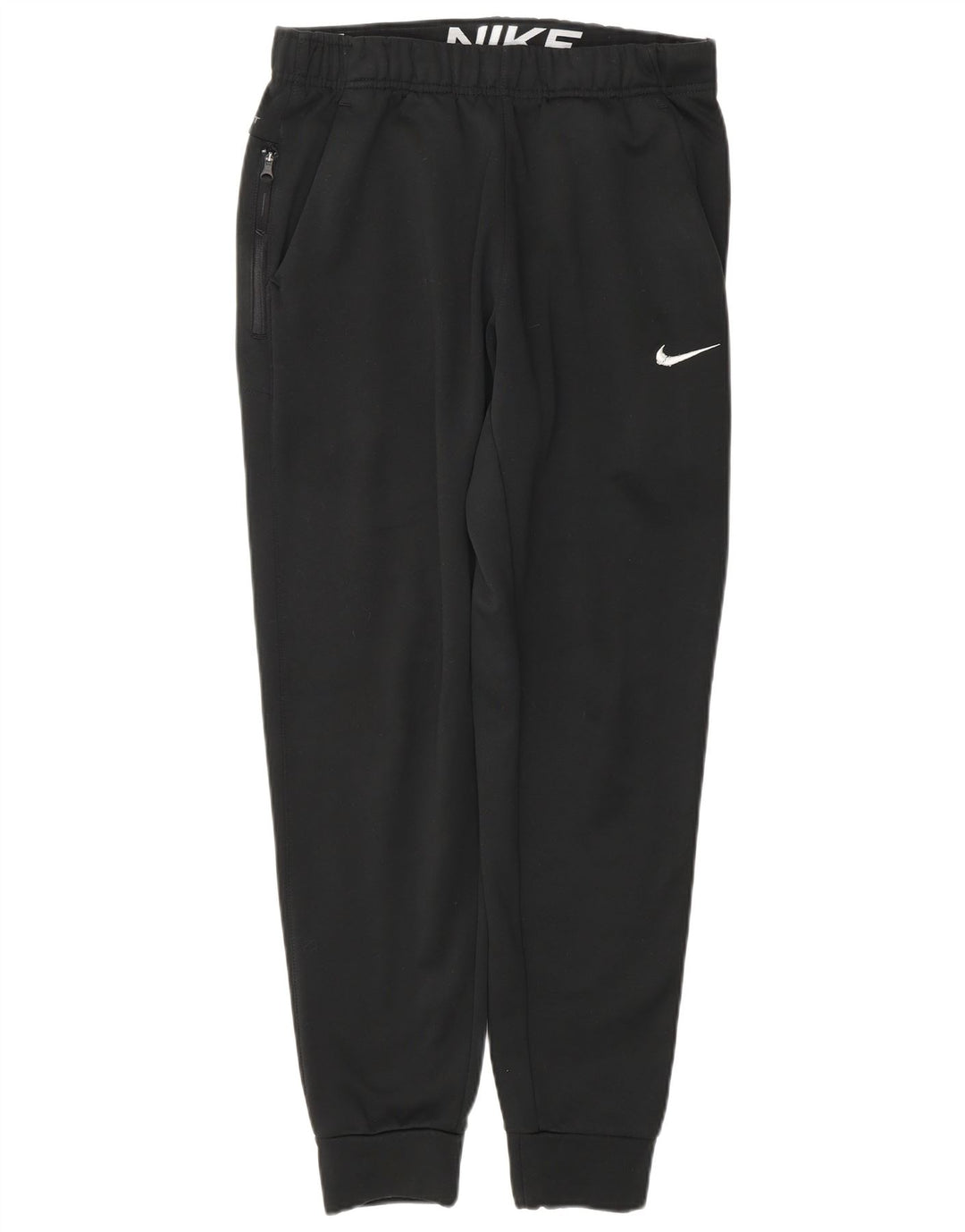 Pantaloni de trening Nike Therma-Fit pentru bărbați Pantaloni de jogging Mici Poliester negru