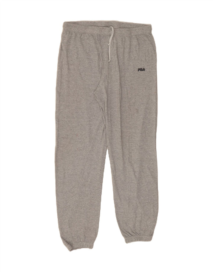 FILA Mens Tracksuit Trousers Joggers Large  Grey Vintage Fila and Second-Hand Fila from Messina Hembry 