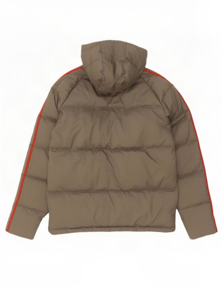 Jachetă căptușită cu glugă Adidas pentru bărbați UK 36 Small Gri