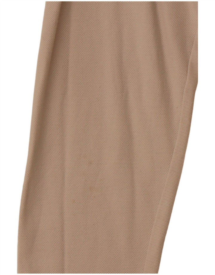 Tricou polo pentru bărbați FILA cu mânecă lungă, bej mediu