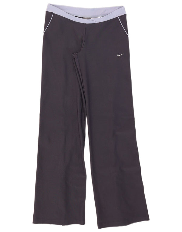Pantaloni de trening Nike Dri Fit pentru femei UK 10 Mici, albastru bleumarin, color block