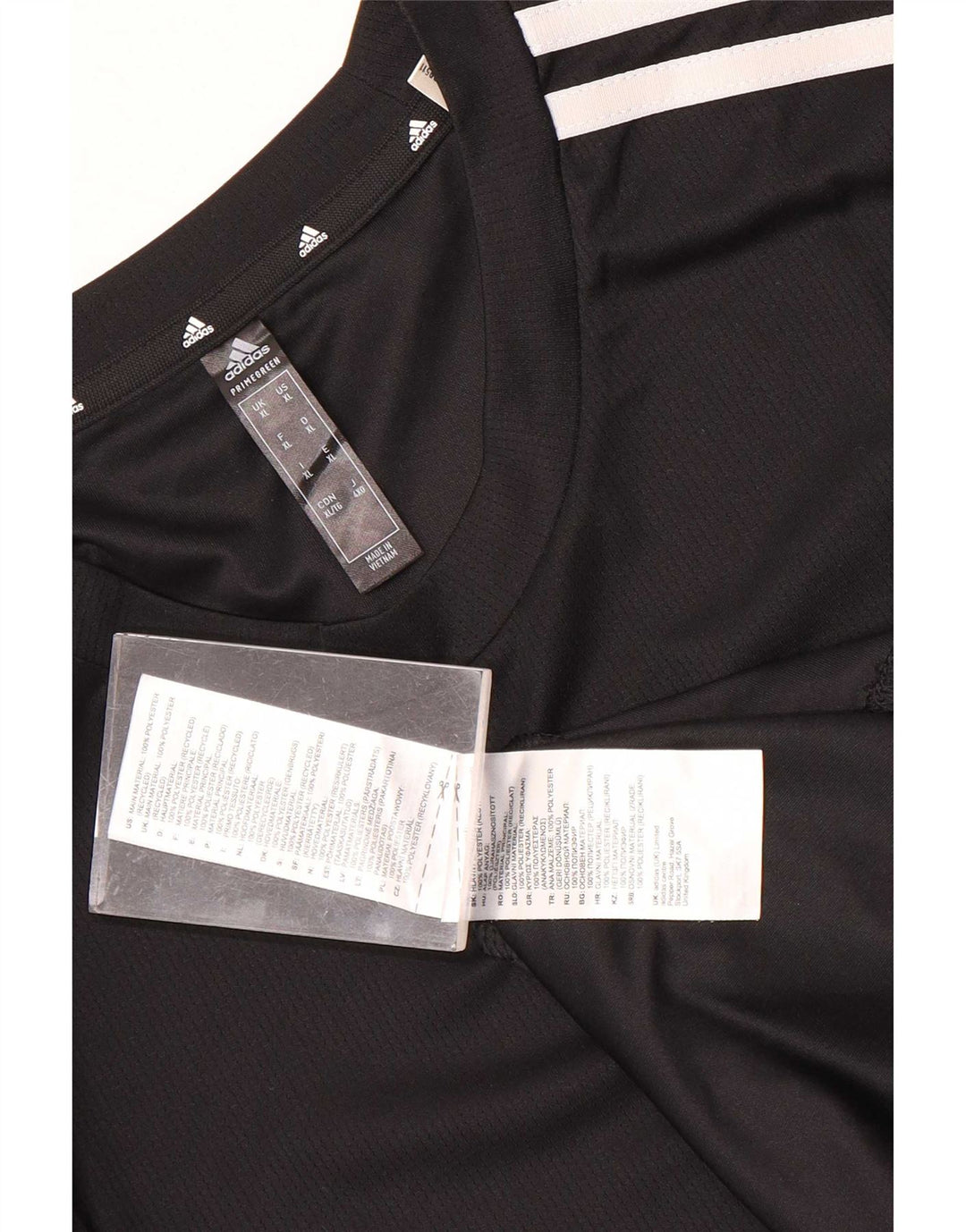 Tricou pentru bărbați Adidas Aeroready Top XL Poliester negru