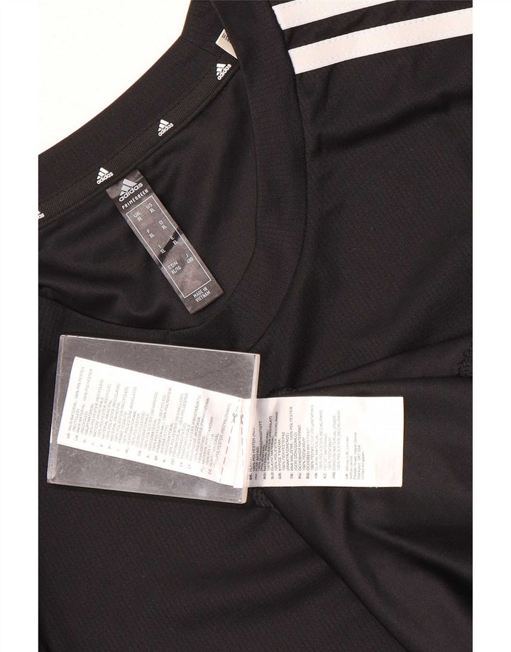 Tricou pentru bărbați Adidas Aeroready Top XL Poliester negru