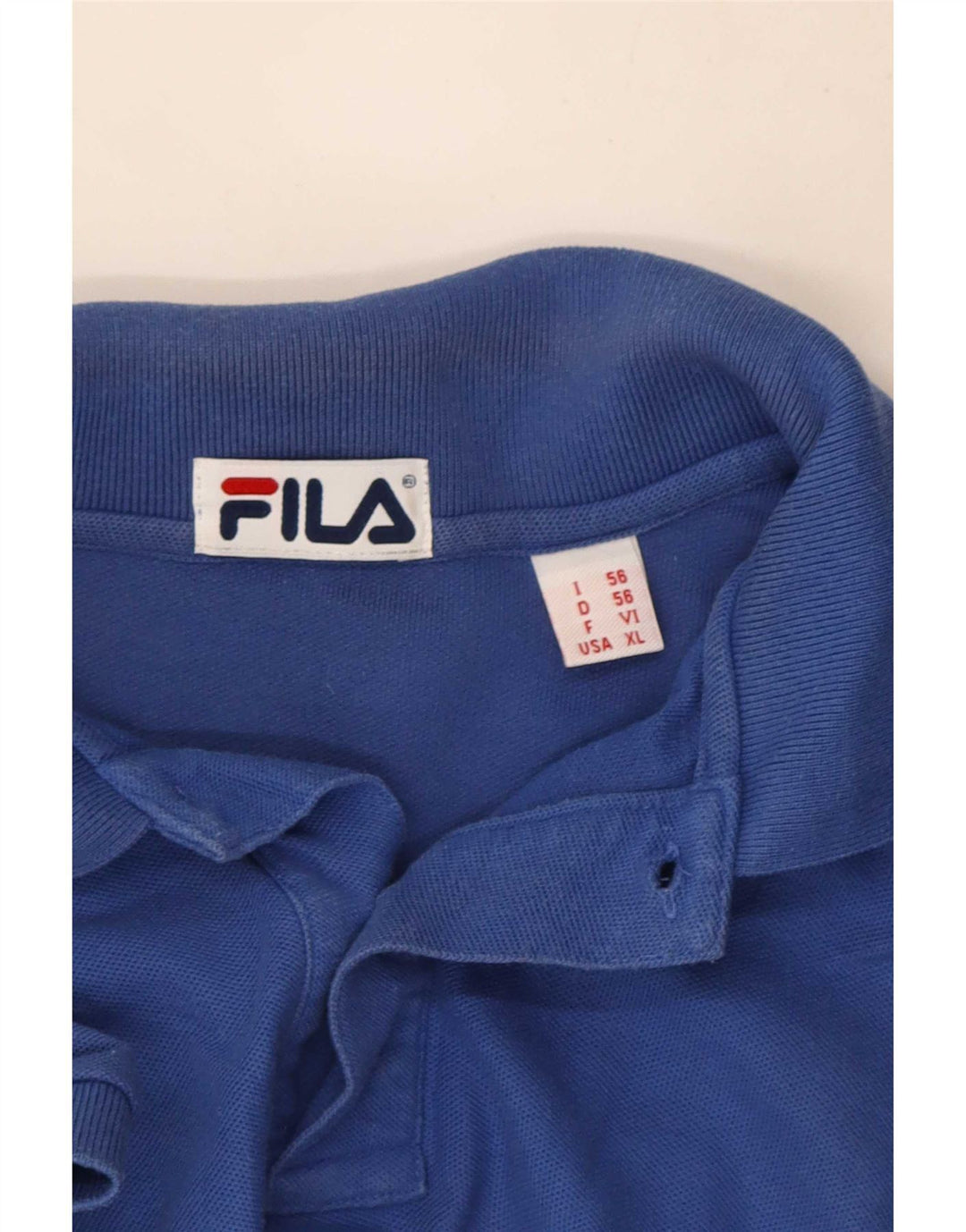 Tricou polo Fila pentru bărbați XL Albastru