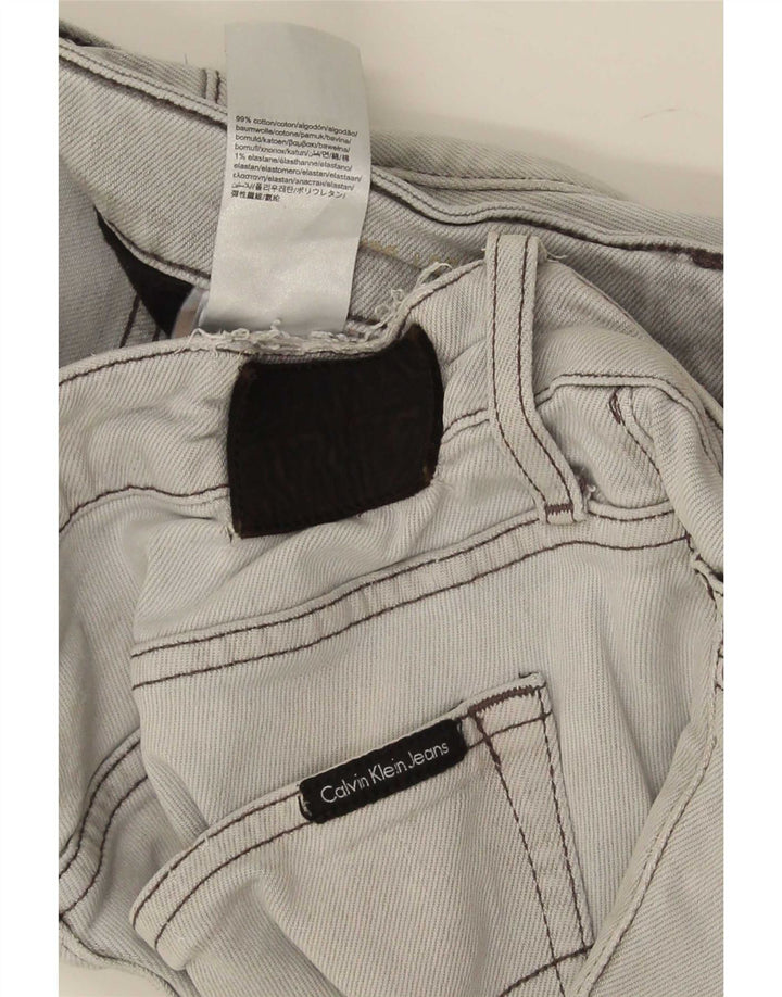 Blugi slim pentru bărbați Calvin Klein W36 L32 bumbac gri