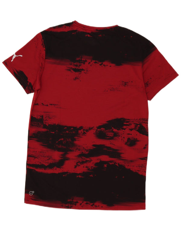 Tricou pentru bărbați Puma Top Medium Burgundy Colorblock
