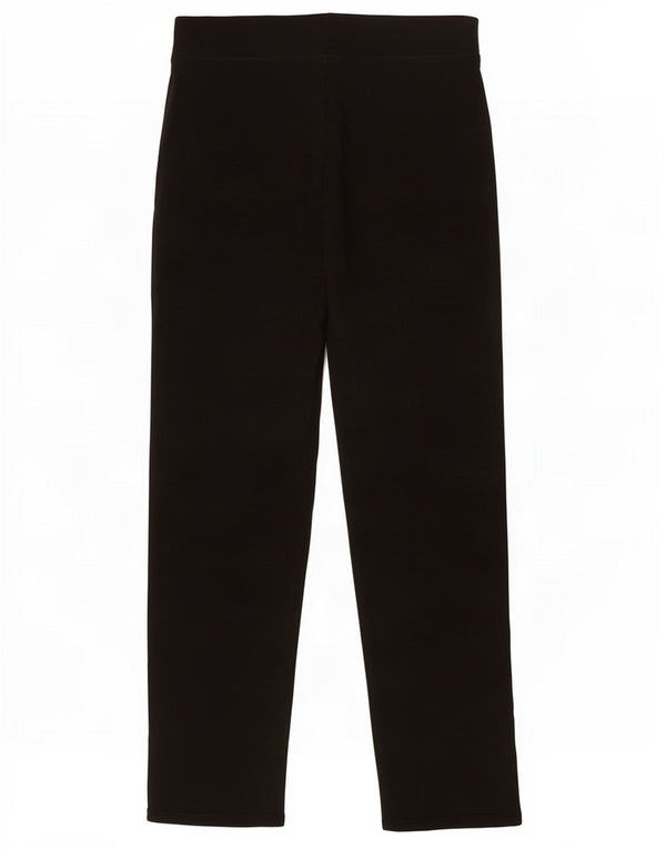 Pantaloni casual drepti pentru femei Marks & Spencer UK 10 Small W28 L29 Black