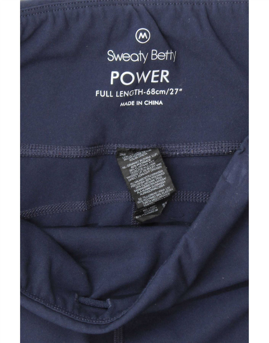 Leggings pentru femei Sweaty Betty UK 14 Mediu Poliamidă bleumarin