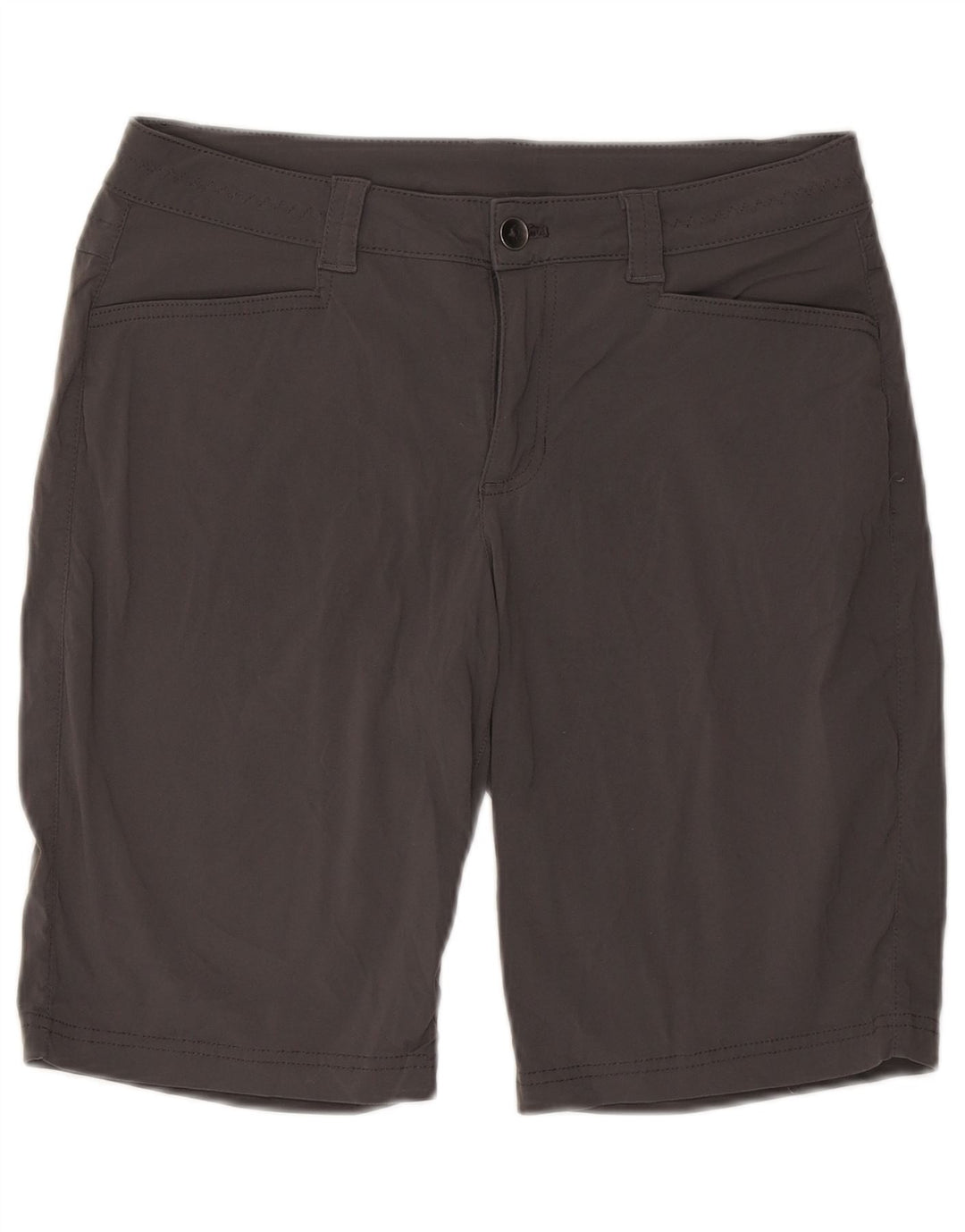 Pantaloni scurți de drumeție pentru femei Eddie Bauer US 10 Large W32 Nylon gri