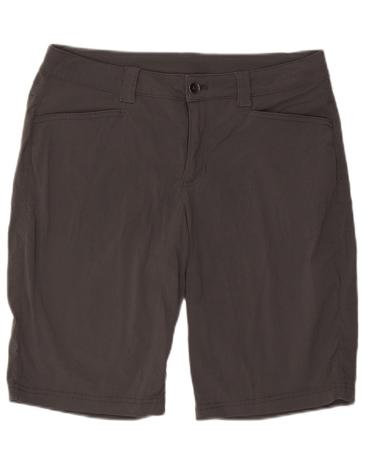 Pantaloni scurți de drumeție pentru femei Eddie Bauer US 10 Large W32 Nylon gri
