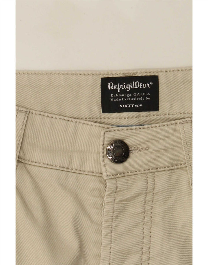 Pantaloni scurți casual pentru bărbați Refrigiwear W34 Large Off White