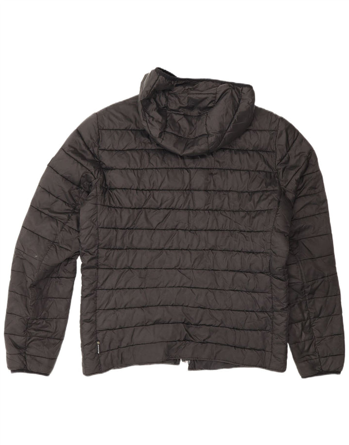 Jachetă căptușită cu glugă pentru bărbați Barbour UK 40 Poliester negru mare