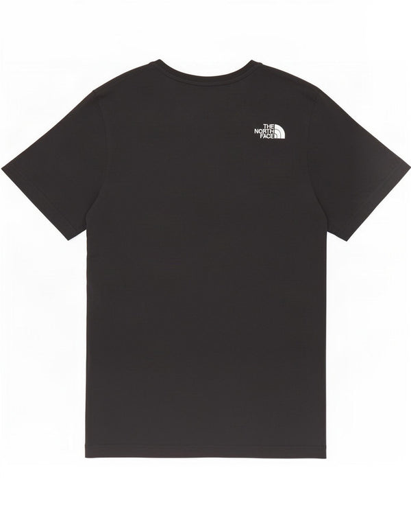 The North Face Mens Graphic T-Shirt Top Medium Black Cotton