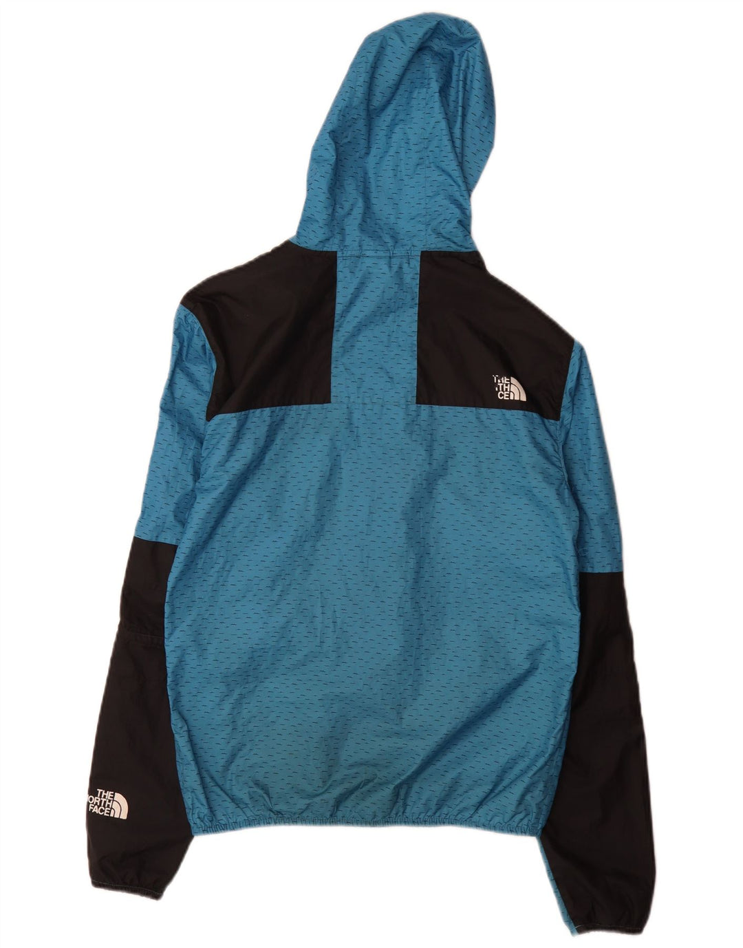 Jachetă de ploaie cu glugă pentru bărbați The North Face, poliester albastru mic