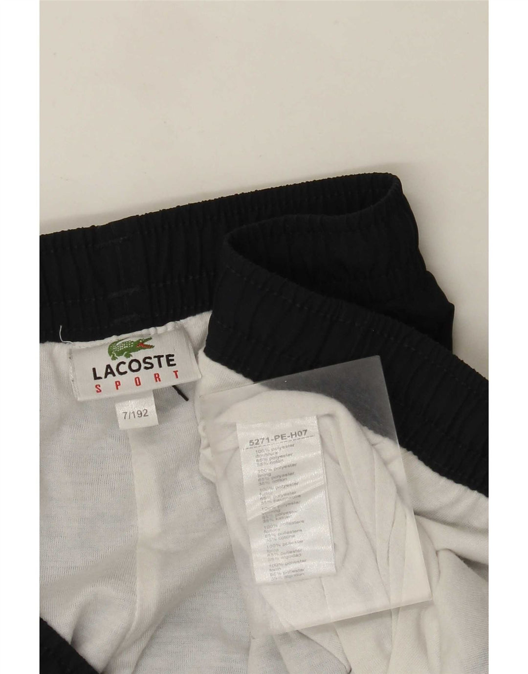Pantaloni de trening pentru bărbați Lacoste Pantaloni de jogging mari poliester bleumarin