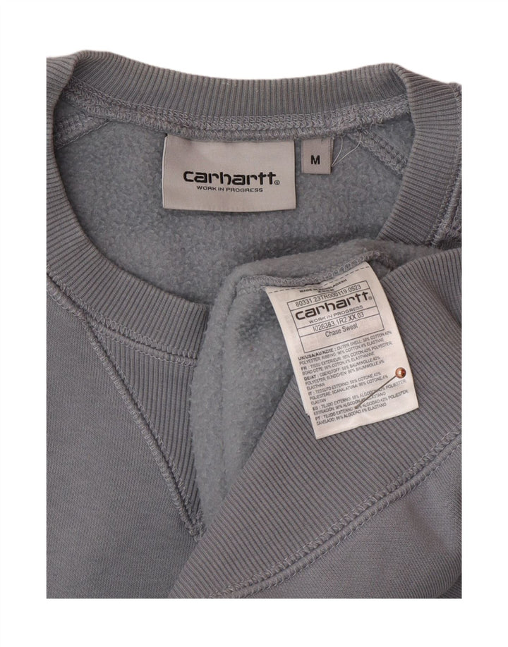 Pulover pentru bărbați Carhartt Pulover Bumbac albastru mediu