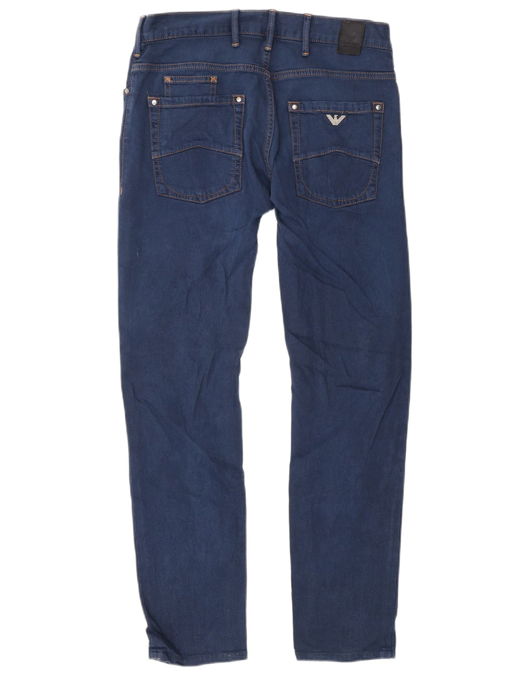 Blugi slim pentru bărbați Armani W31 L30 Bumbac albastru