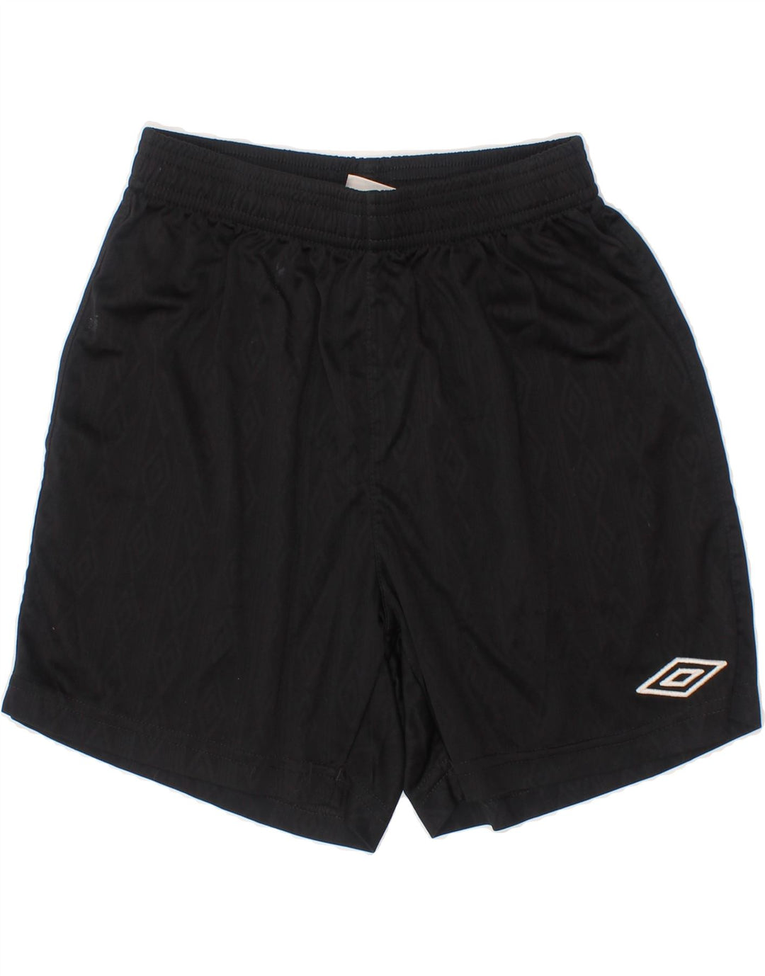 UMBRO Boys Graphic Sport Shorts 11-12 Years Medium Black Polyester Vintage Umbro and Second-Hand Umbro from Messina Hembry 