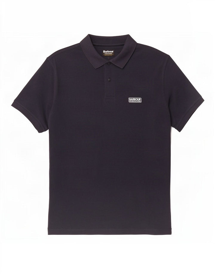 Tricou polo pentru bărbați Barbour XL, bumbac, albastru bleumarin