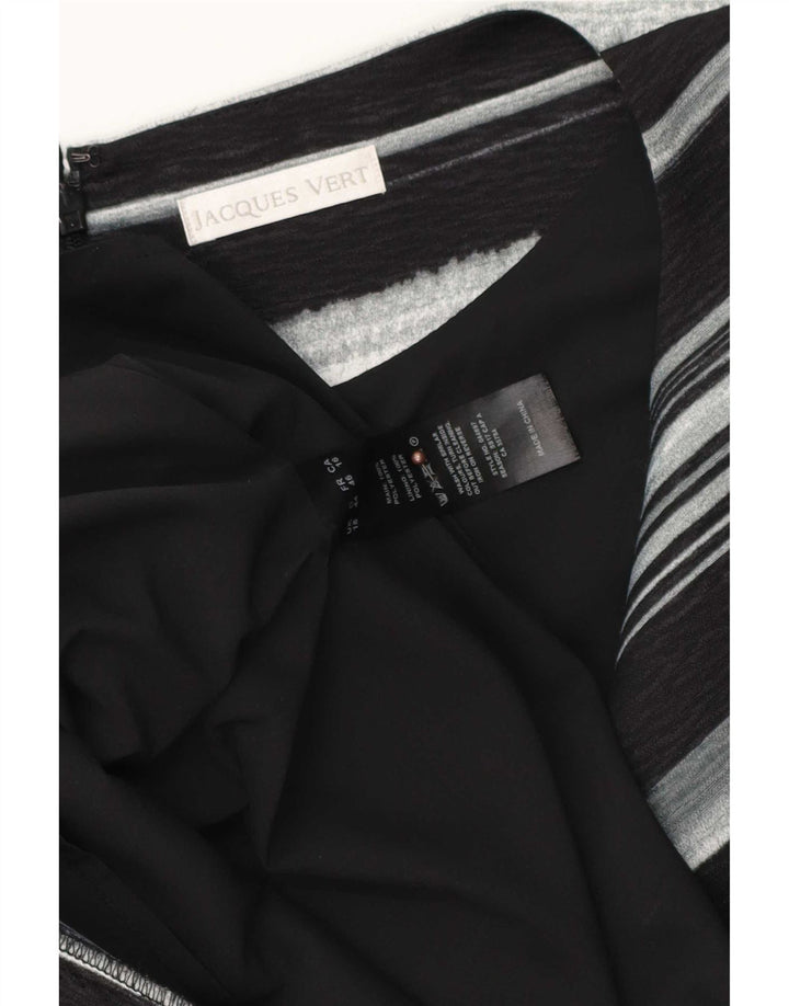 Rochie Jaques Vert pentru femei UK 18 XL Poliester cu dungi negre