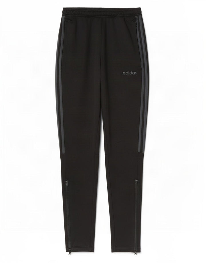 Pantaloni de trening Adidas Aeroready pentru bărbați, poliester negru mic