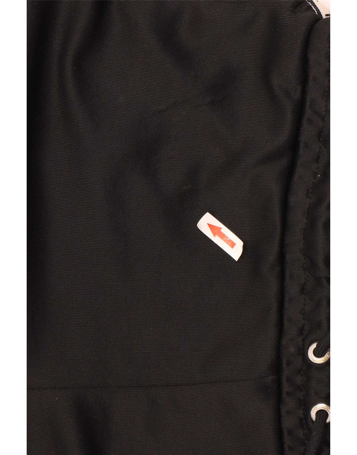 Pantaloni scurti sport grafic Nike pentru femei UK 14 Medium Black Colorblock Poliester
