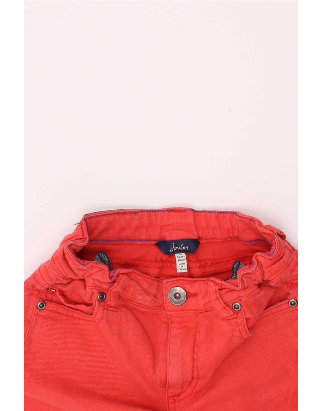 Pantaloni scurți casual Joules Băieți 5-6 Ani W22 Roșu