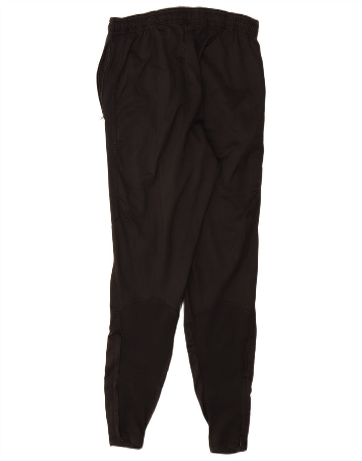 Pantaloni de trening NIKE Dri Fit pentru femei UK 10 Poliester negru mic