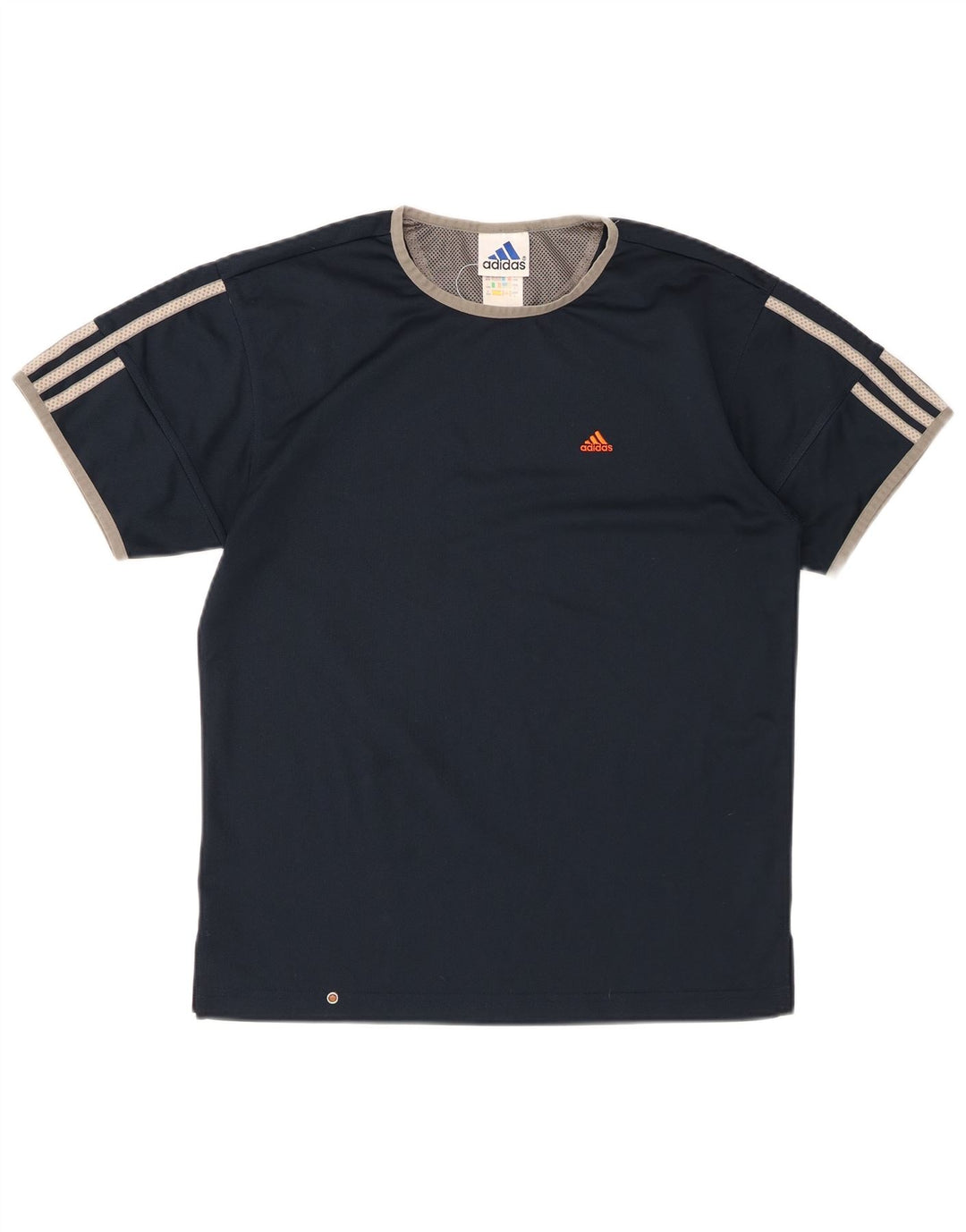 Tricou Băieți ADIDAS Top 13-14 Ani Bleumarin Poliester