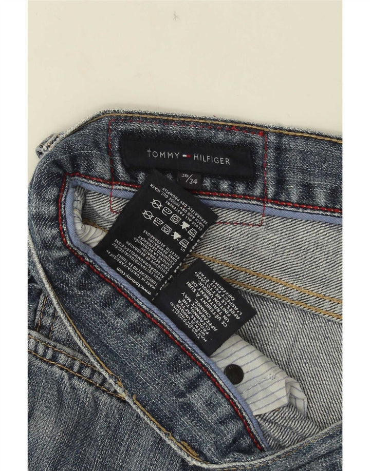 Blugi drepti pentru bărbați Tommy Hilfiger W36 L27 Bumbac albastru