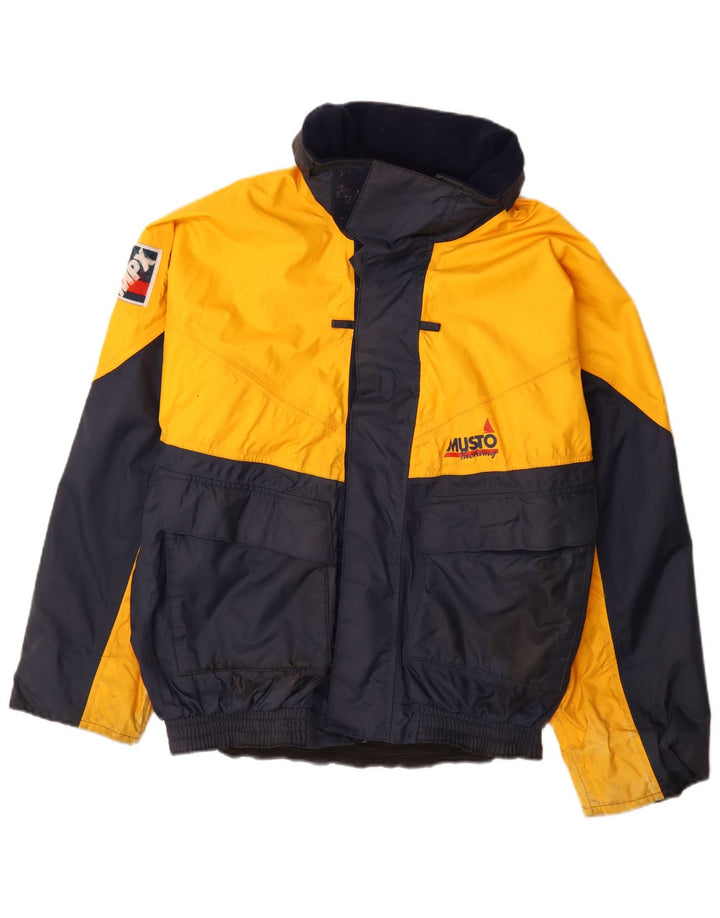 Jachetă de schi Musto pentru bărbați UK 40, mare, galben, din nailon