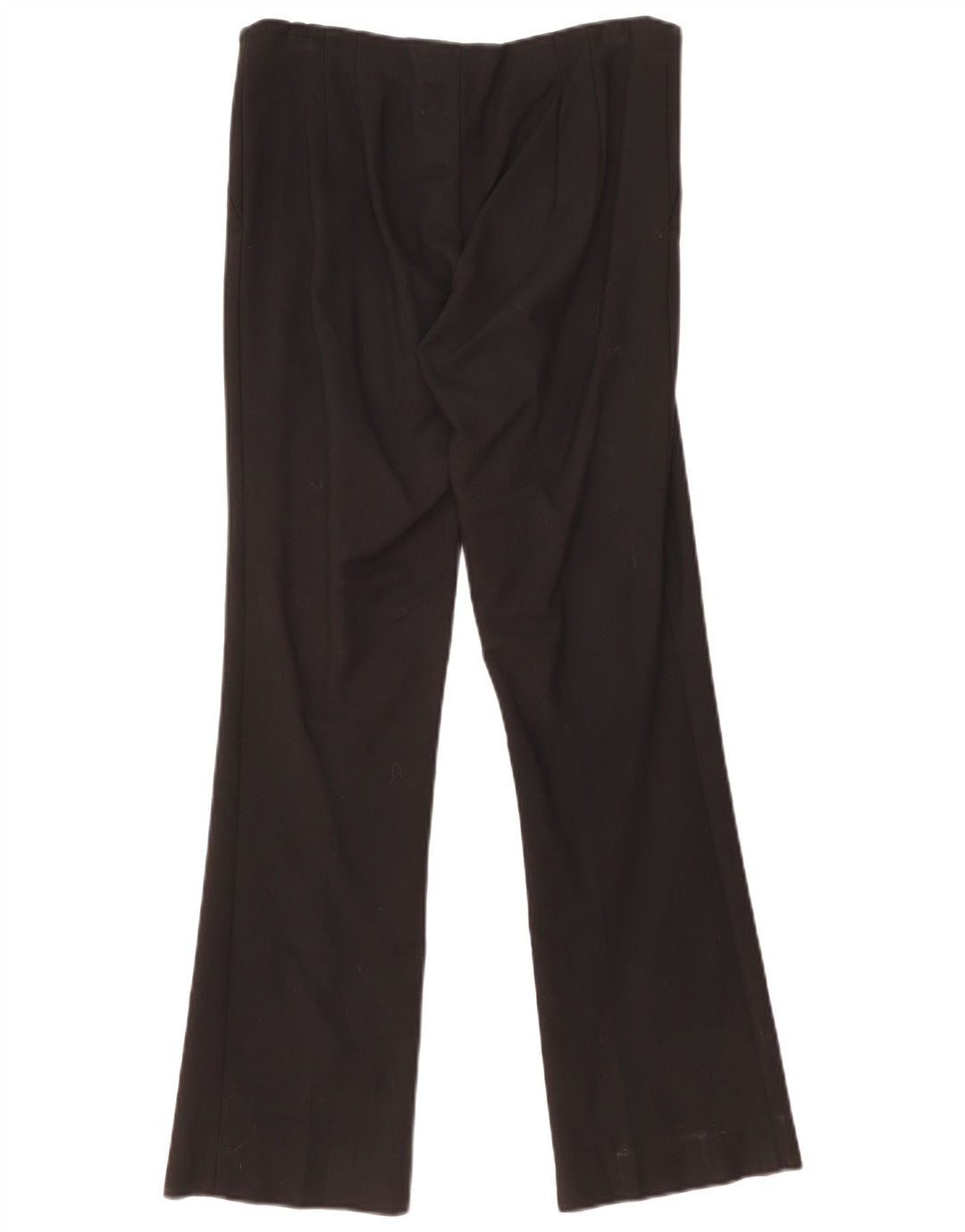 Pantaloni casual pentru femei Bootcut Zara Mediu L30 L30 Bumbac negru