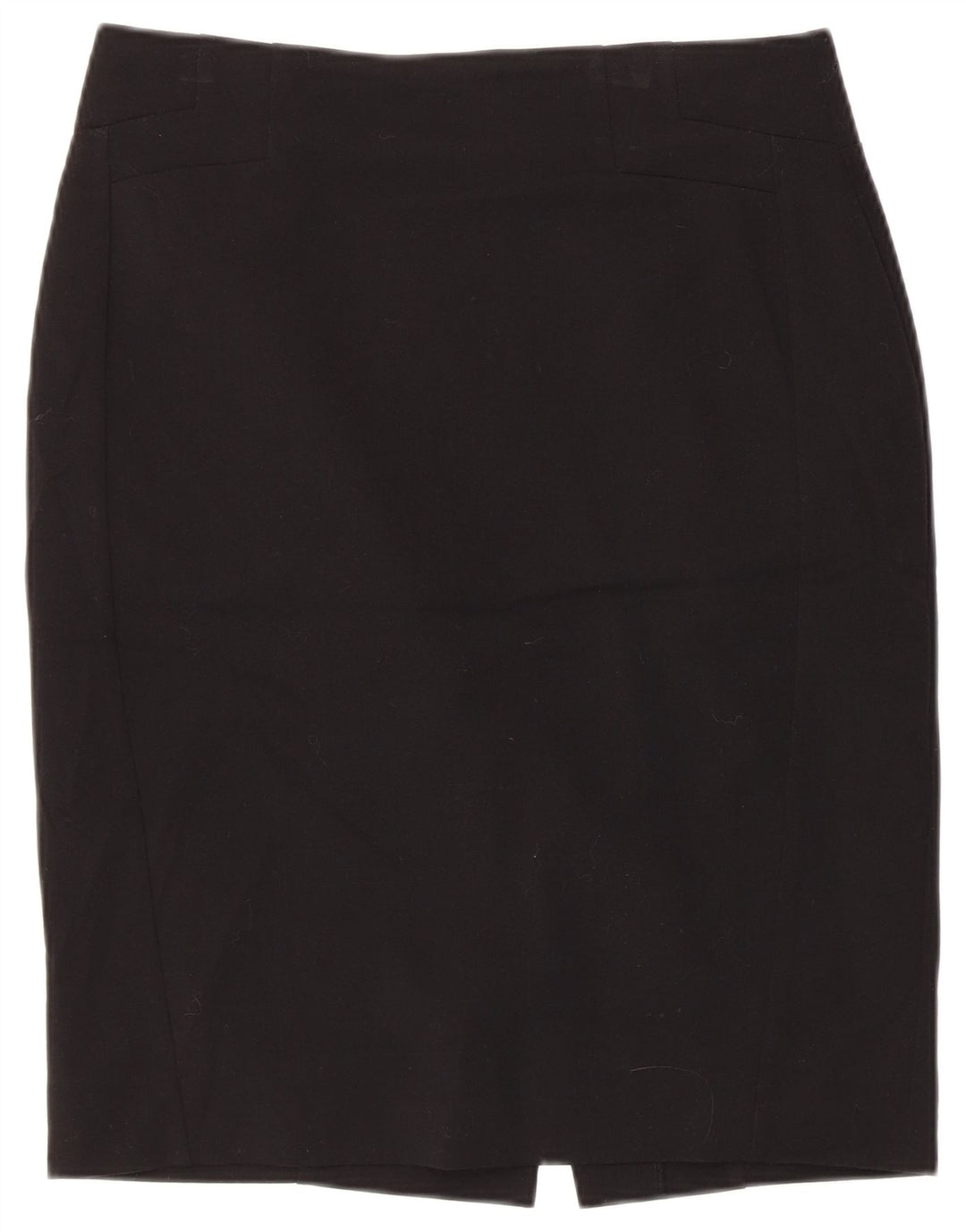 Fusta creion pentru femei Marks & Spencer UK 12 Medium W32 Poliester negru
