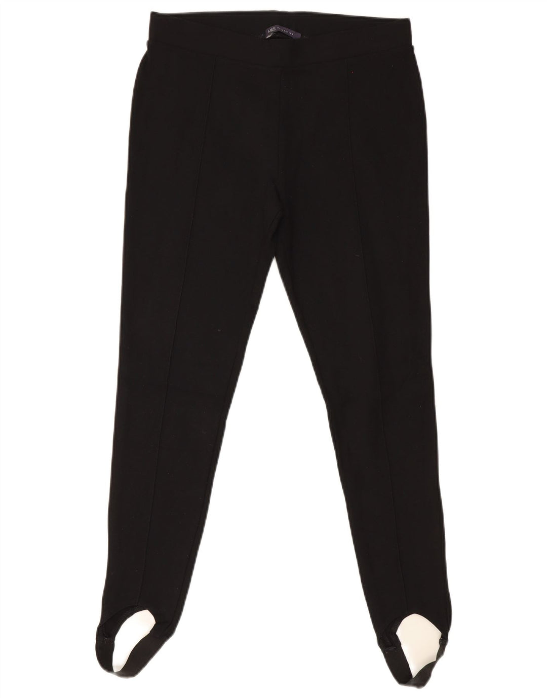 Leggings cu etrier pentru femei Marks & Spencer UK 12 Medium Black Viscose